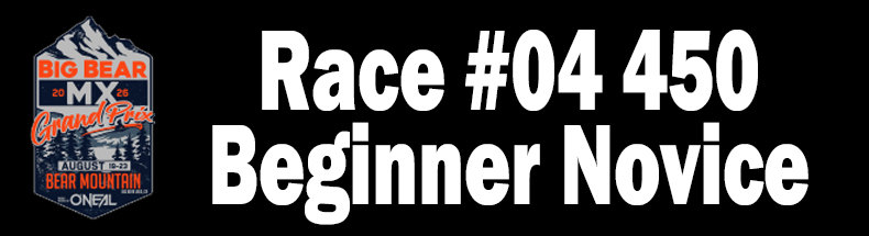Race #04 450 Beginner Novice
